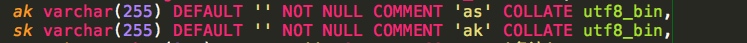 MySQL 字段字符集与排序规则设置