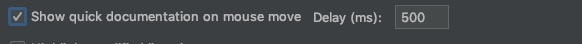 PhpStorm 鼠标悬停文档设置